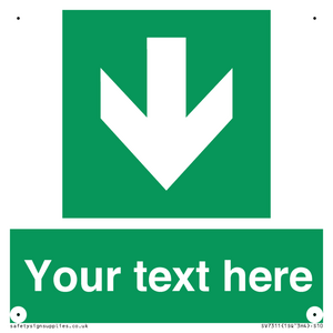 Custom Safe Condition Down arrow